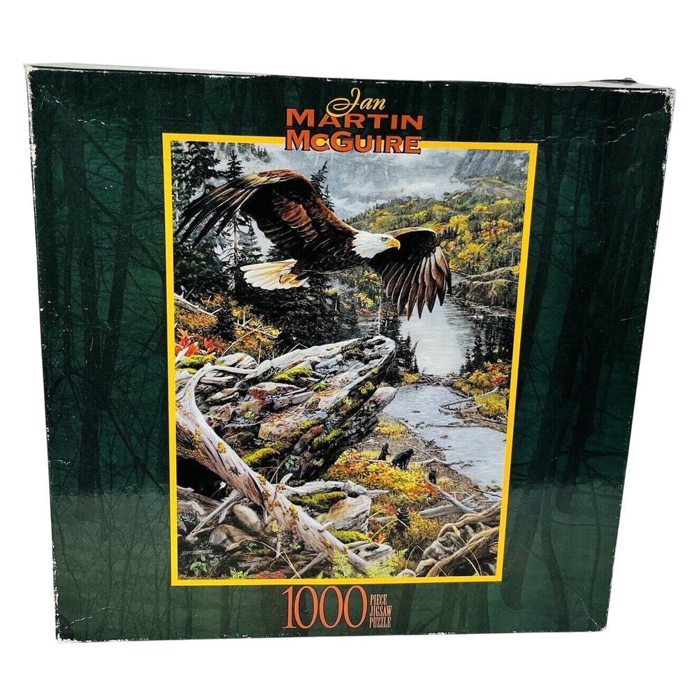 1997 Ceaco Rocky Mountain High‎ Jan Martin McGuire 1000 Piece Jigsaw Puzzle